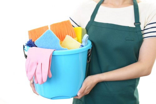 End of tenancy cleaning in a rental property
