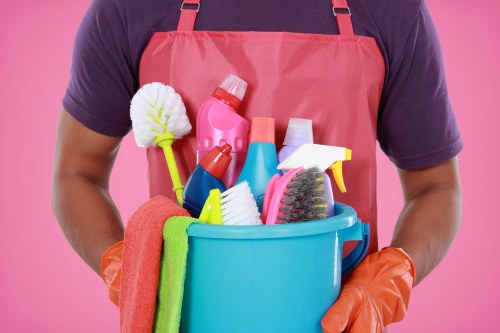 Professional move in cleaning in a new home