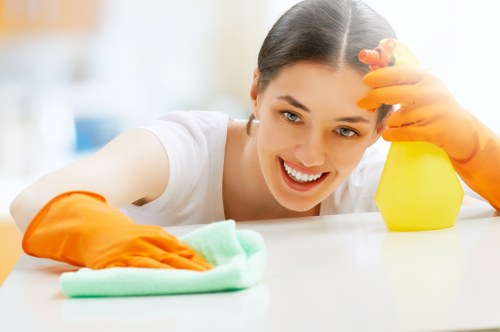 Thorough cleaning in a Hackney property with attention to detail