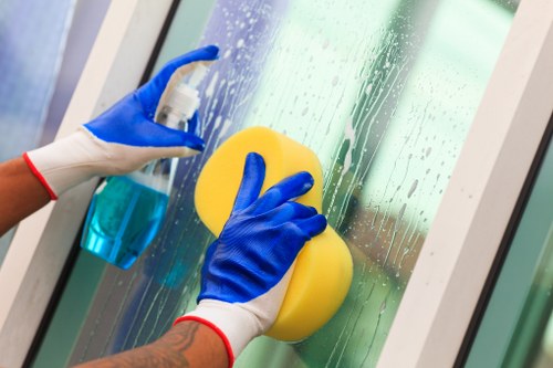 One off cleaning service in a spotless bathroom