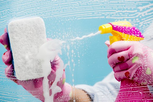 Fresh and tidy space reflecting regular cleaning care