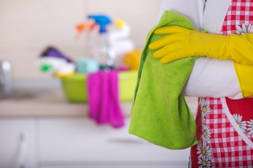 Professional after builders cleaning of windows and surfaces